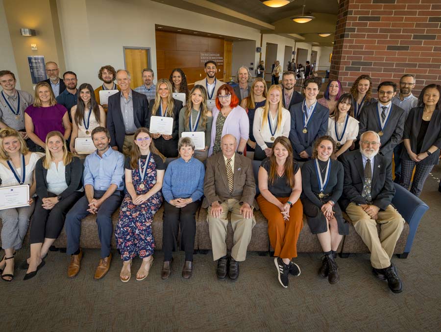 Springtime Westfall Westfall Scholars of spring 2024 celebrate their academic accomplishments